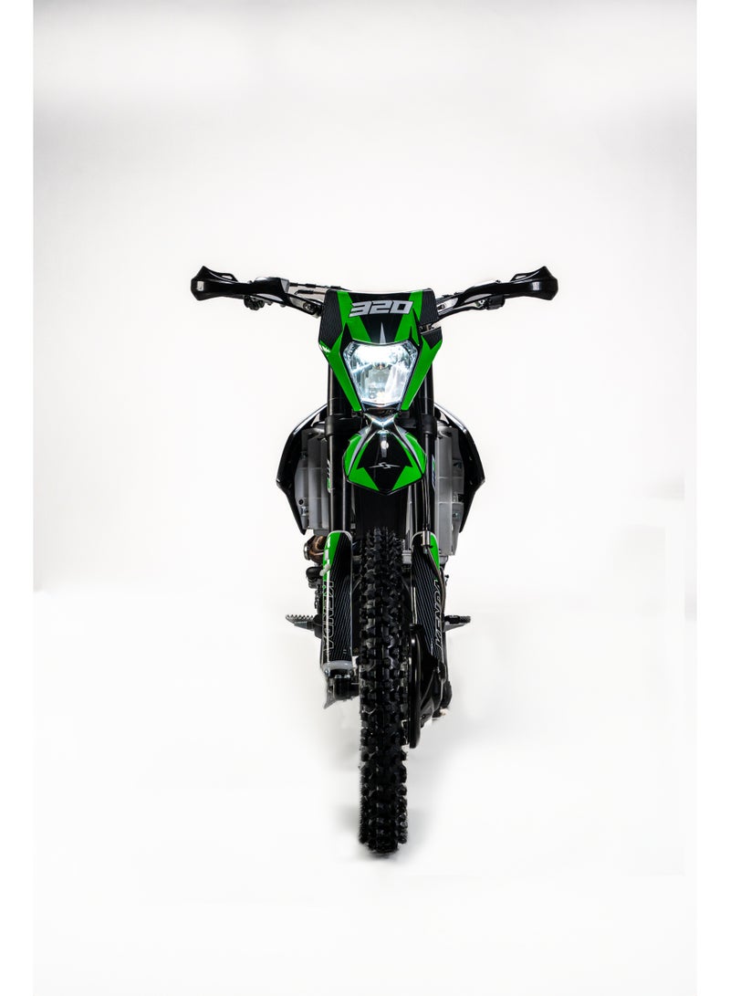 شارمكس دراجة شاربماكس باور ماكس 320 إندورو، محرك 280 سي سي، 27 حصان، تبريد سائل، ناقل حركة 5 سرعات - Image 1